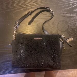 Black Sparkley Steven Madden